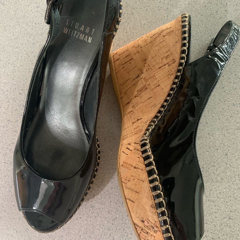 Stuart Weitzman Wedge Heels - image 4